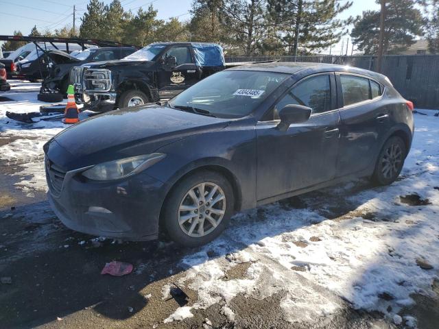 MAZDA 3 TOURING 2014 blue  gas JM1BM1L78E1146272 photo #1