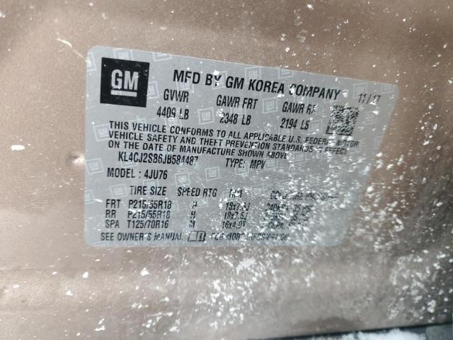 2018 BUICK ENCORE SPO KL4CJ2SB6JB584487