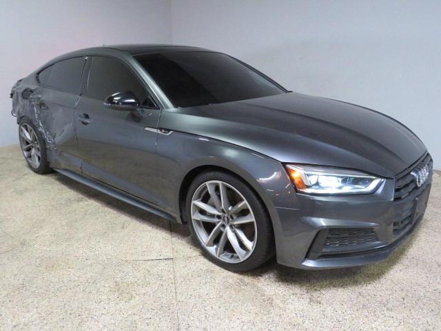 AUDI A5 PREMIUM 2019 gray  gas WAUENCF58KA006182 photo #1