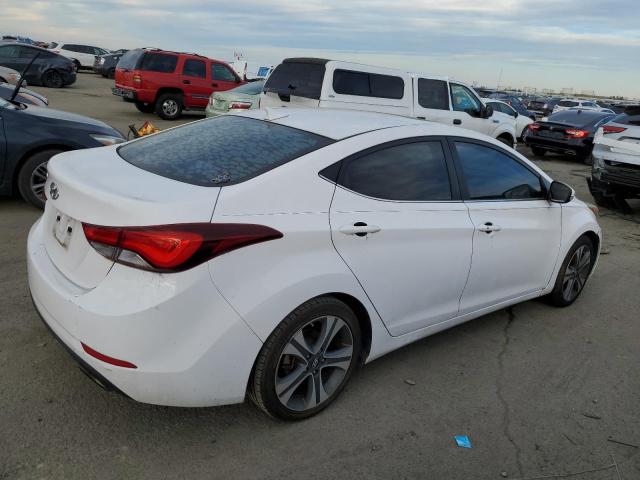 HYUNDAI ELANTRA SE 2015 white  gas KMHDH4AH4FU358396 photo #4