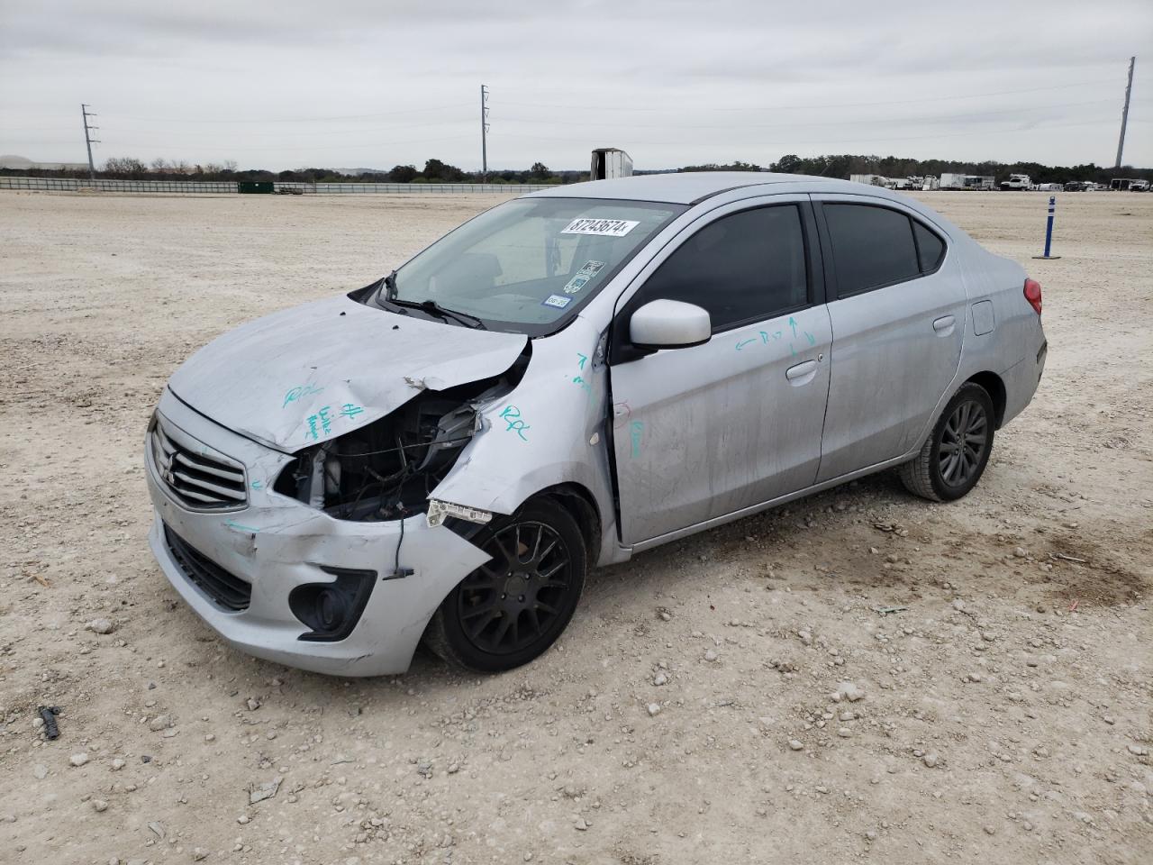  Salvage Mitsubishi Mirage