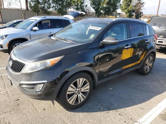 KIA SPORTAGE E 2016 black  gas KNDPC3AC3G7840226 photo #1