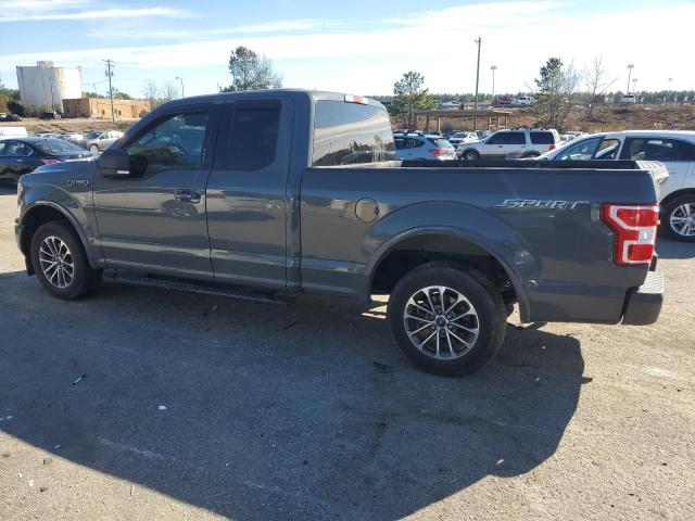 FORD F150 SUPER 2018 gray  gas 1FTEX1CP6JFC09998 photo #3