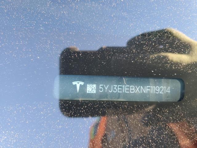 2022 TESLA MODEL 3 - 5YJ3E1EBXNF119214