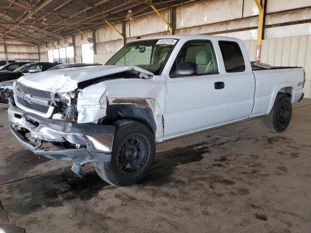 CHEVROLET SILVERADO 2004 white  gas 1GCEK19T14E359482 photo #1