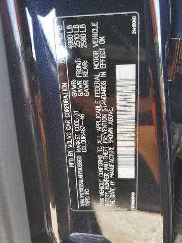 2017 VOLVO S90 T5 INS YV1102AL4H1009860