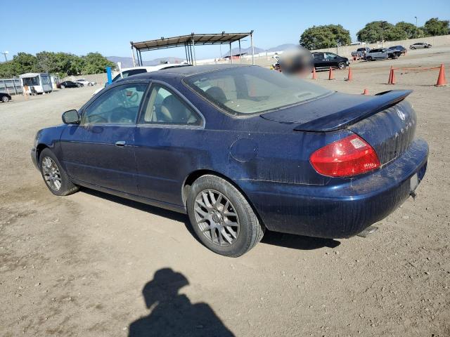 ACURA 3.2CL 2001 blue coupe gas 19UYA42441A036889 photo #3