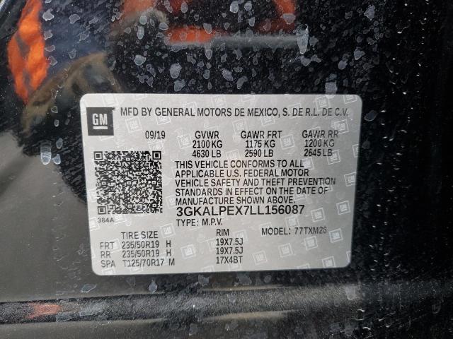 2020 GMC TERRAIN SL 3GKALPEX7LL156087