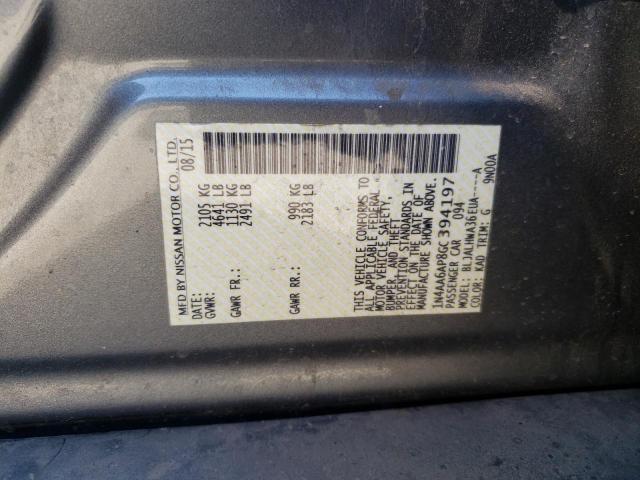2016 NISSAN MAXIMA 3.5 - 1N4AA6AP8GC394197