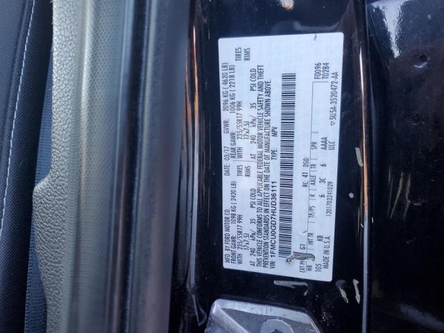 2017 FORD ESCAPE SE - 1FMCU0GD7HUD36111