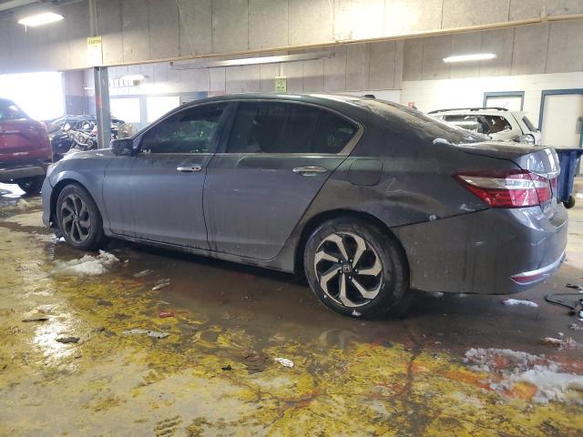 HONDA ACCORD EXL 2016 gray  gas 1HGCR2F84GA005915 photo #3