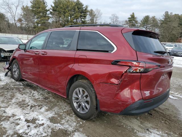 2021 TOYOTA SIENNA XLE - 5TDYSKFC3MS022362