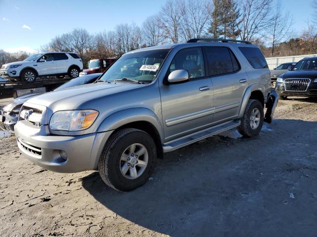 TOYOTA SEQUOIA SR 2006 silver  gas 5TDBT44A96S259571 photo #1