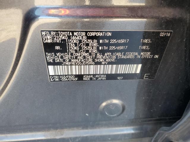 2016 TOYOTA RAV4 LE - JTMBFREV2GJ075996