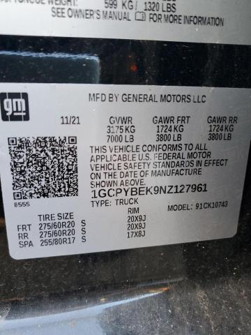 1GCPYBEK9NZ127961 2022 CHEVROLET ALL Models