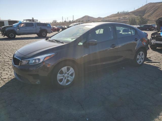 KIA FORTE LX 2018 charcoal  gas 3KPFL4A7XJE165728 photo #1