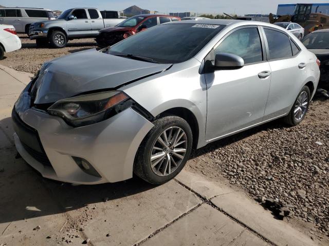 TOYOTA COROLLA L 2015 silver  gas 5YFBURHE6FP327275 photo #1