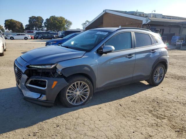 HYUNDAI KONA SEL 2018 gray  gas KM8K22AA9JU151026 photo #1