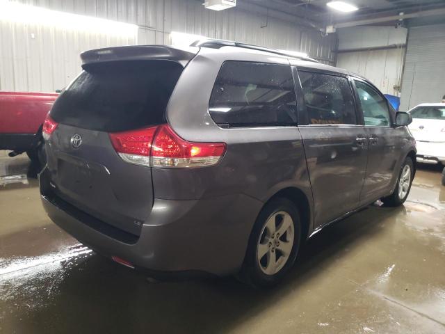 TOYOTA SIENNA LE 2011 gray  gas 5TDKK3DCXBS095708 photo #4