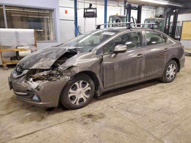 Vin: 19xfb4f20de000128, lot: 53397115, honda civic hybrid 2013 img_1