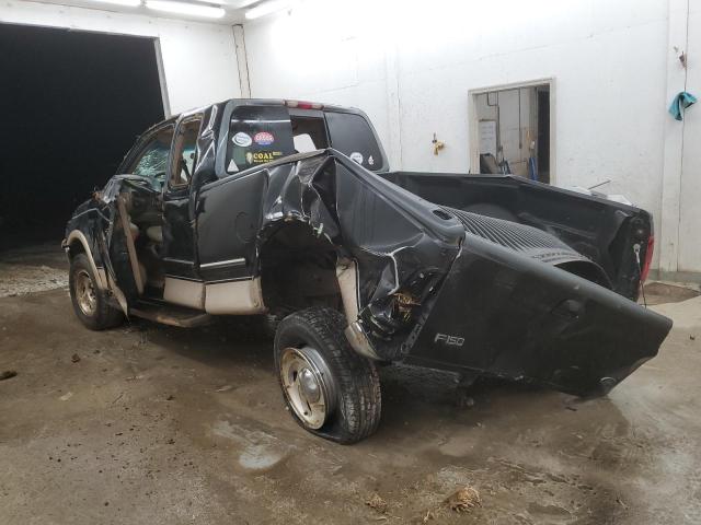 FORD F150 1998 black  gas 1FTRX18L3WNA48045 photo #3