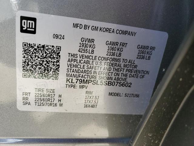 2025 CHEVROLET TRAILBLAZE - KL79MPSL5SB075602