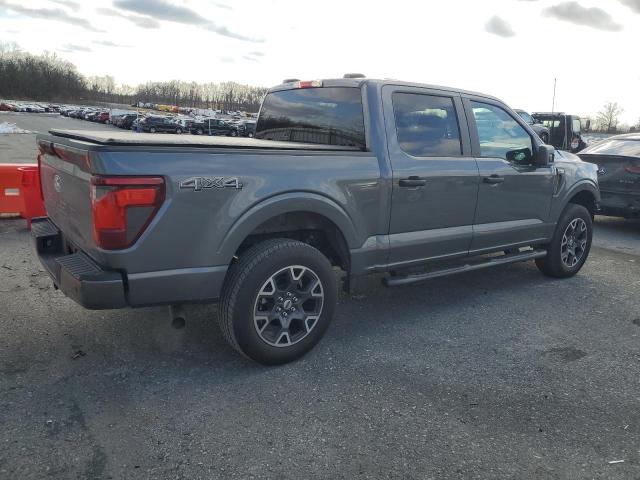 FORD F150 STX 2024 gray  gas 1FTEW2LP2RKE74977 photo #4