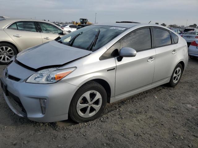 TOYOTA PRIUS 2013 silver  hybrid engine JTDKN3DU7D5544092 photo #1