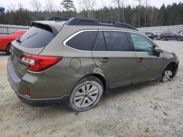 SUBARU OUTBACK 2. 2016 green  gas 4S4BSAFC3G3346784 photo #4