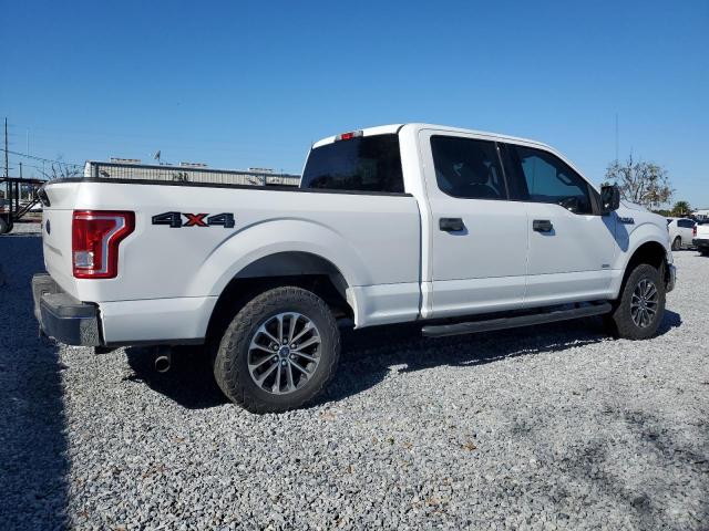 FORD F150 SUPER 2017 white crew pic gas 1FTFW1EG7HFB55559 photo #4