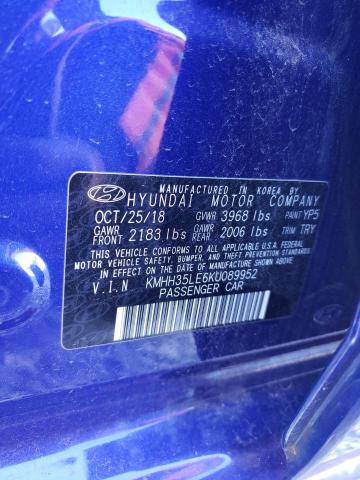 2019 HYUNDAI ELANTRA GT - KMHH35LE6KU089952