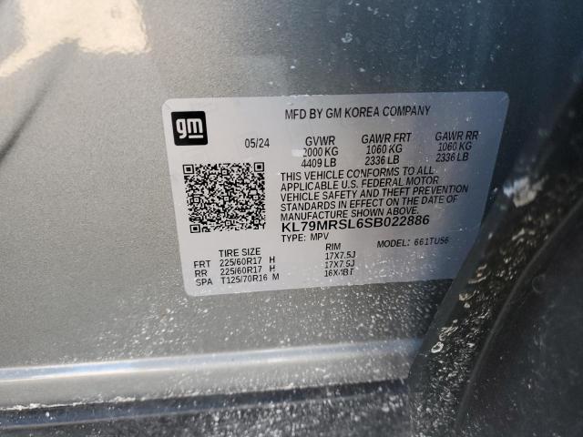 2025 CHEVROLET TRAILBLAZE - KL79MRSL6SB022886
