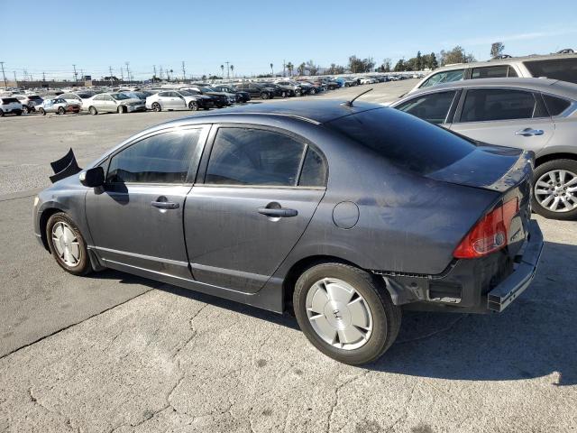 HONDA CIVIC HYBR 2006 gray sedan 4d hybrid engine JHMFA36206S029169 photo #3