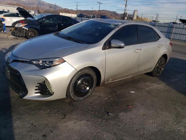 TOYOTA COROLLA L 2017 silver  gas 5YFBURHE0HP638753 photo #1