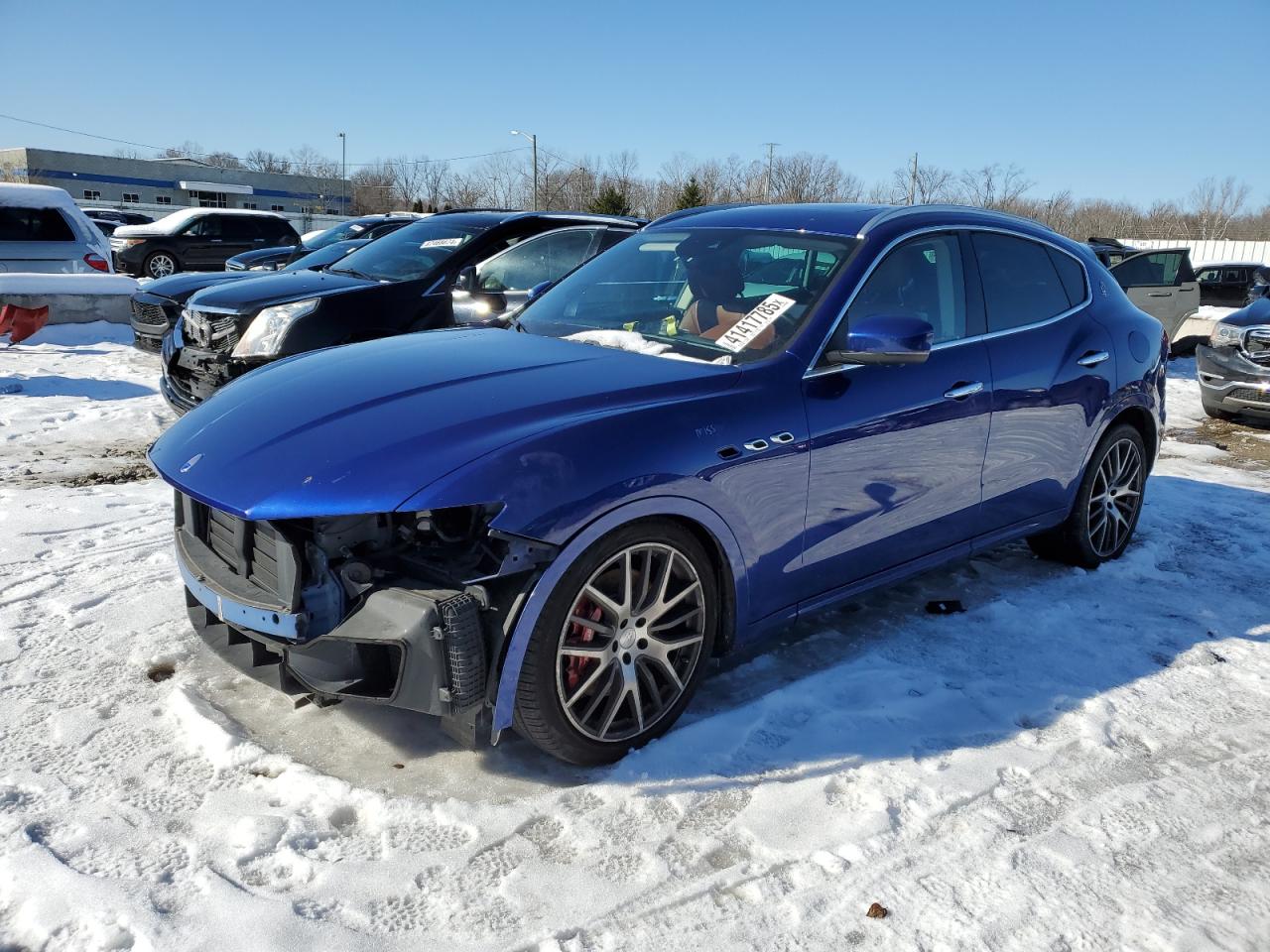  Salvage Maserati Levante S