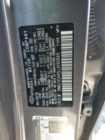 2020 HYUNDAI TUCSON LIM KM8J3CA45LU090849