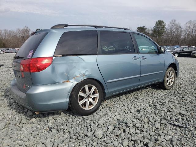 TOYOTA SIENNA CE 2008 blue sports v gas 5TDZK23C28S186314 photo #4