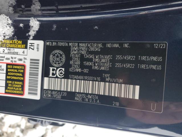 2024 LEXUS TX 500H F 5TDABAB61RS001416