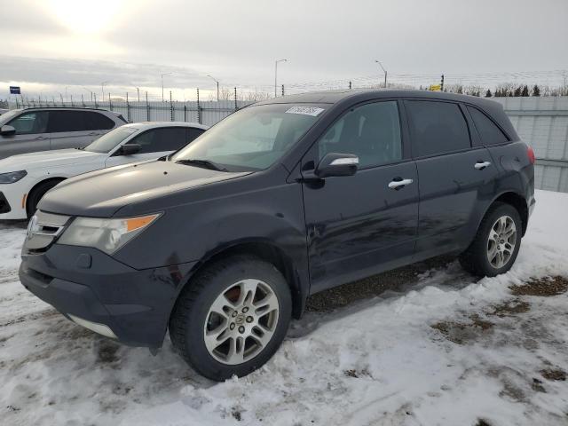 ACURA MDX 2008 black  gas 2HNYD28208H003068 photo #1