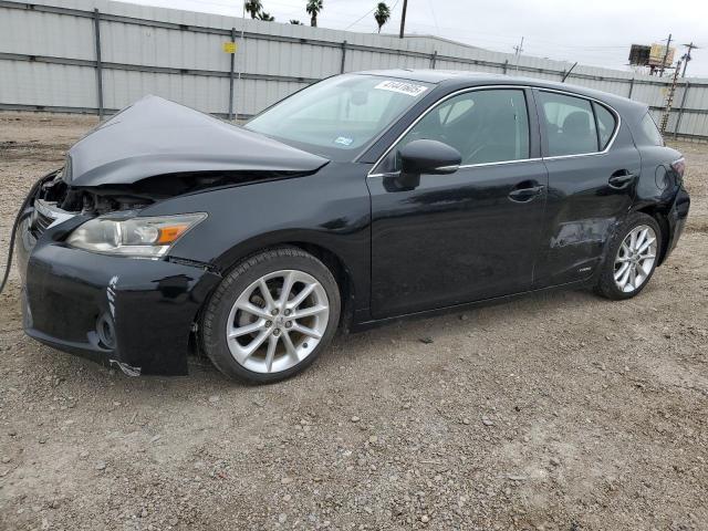 LEXUS CT 200 2012 black  hybrid engine JTHKD5BH2C2120550 photo #1