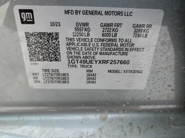 2024 GMC SIERRA K35 - 1GT49UEYXRF257660