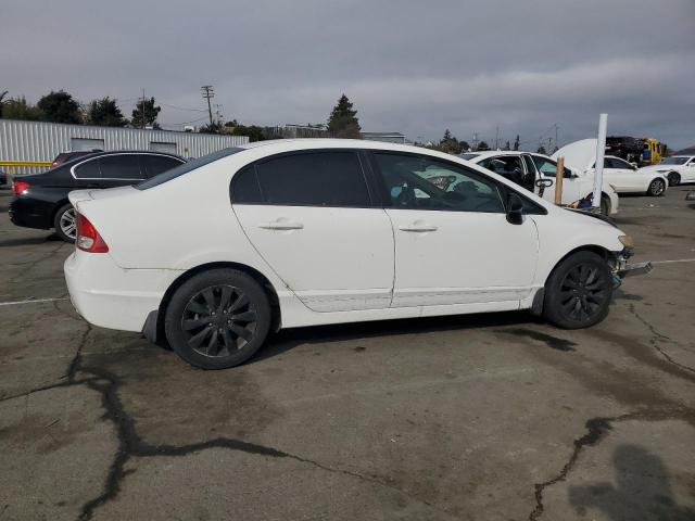 HONDA CIVIC EXL 2009 white  gas 2HGFA16949H338546 photo #4