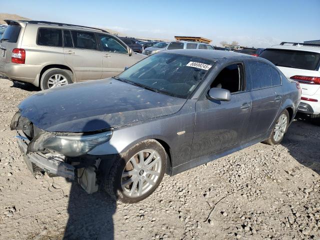 BMW 550 I 2008 gray sedan 4d gas WBANW53568CT50958 photo #1