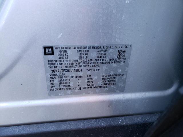 2018 GMC TERRAIN SL 3GKALTEX0JL119064
