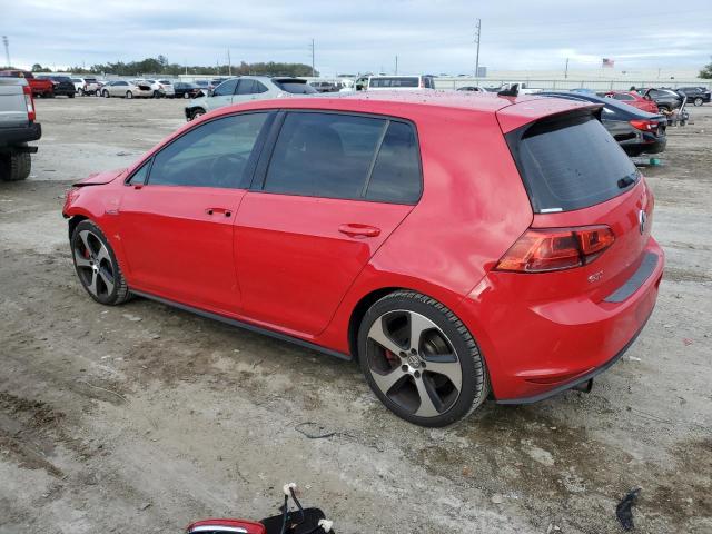 VOLKSWAGEN GTI S/SE 2016 red  gas 3VW447AU0GM036338 photo #3