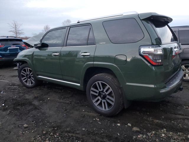 TOYOTA 4RUNNER LI 2022 green  gas JTEKU5JR0N6015055 photo #3