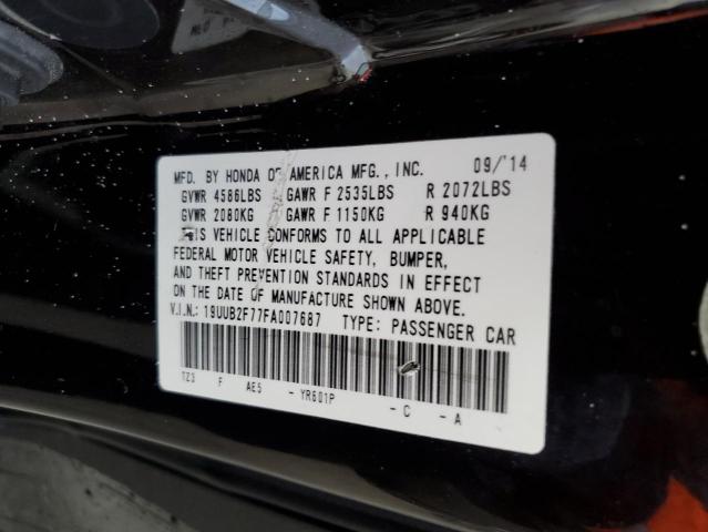 2015 ACURA TLX ADVANC 19UUB2F77FA007687