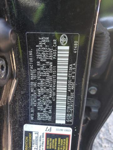 2016 TOYOTA CAMRY 4T1BF1FK4GU151511