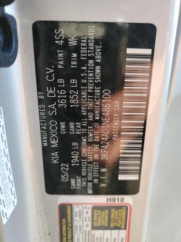 2022 KIA RIO LX - 3KPA24AD1NE486100