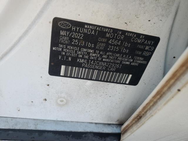 2022 HYUNDAI SONATA N L KMHL14JCXNA229261